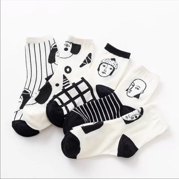 Accessories - Minimal Printed Socks